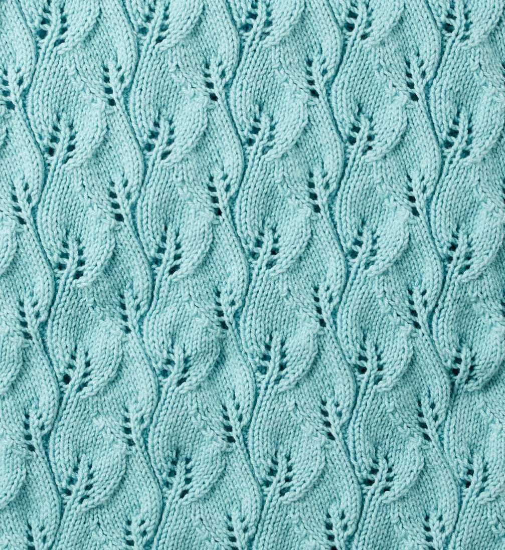 Lacy knitting pattern