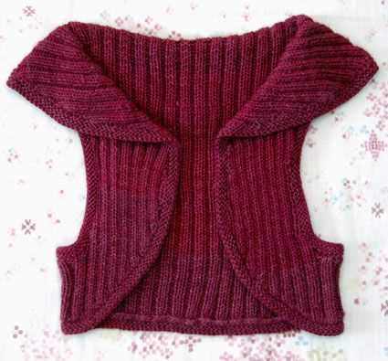 Ladies knitted bolero pattern free