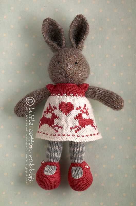 Little cotton rabbits knitting patterns