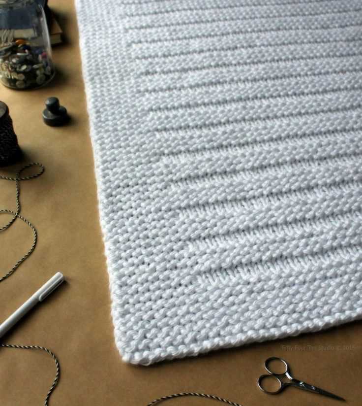 Loom knit blanket pattern