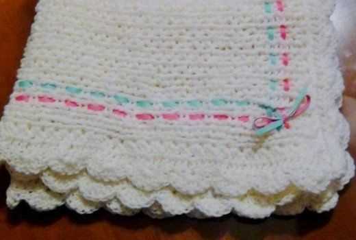 Loom knit blanket pattern