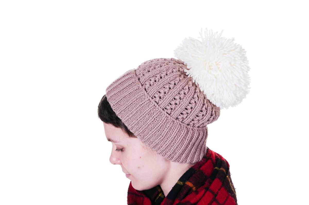 Loose beanie knit pattern