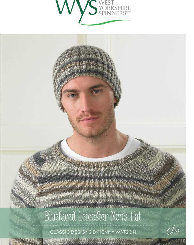 Men's knitted hat patterns