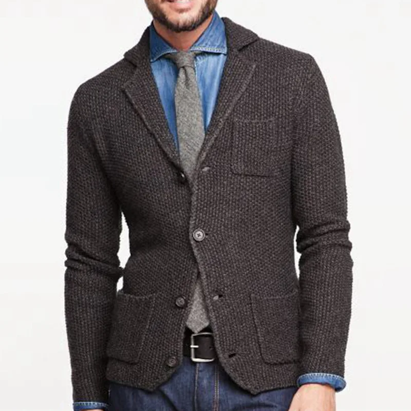 Mens chunky knit cardigan pattern