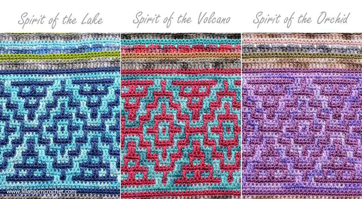 Mosaic blanket knitting pattern