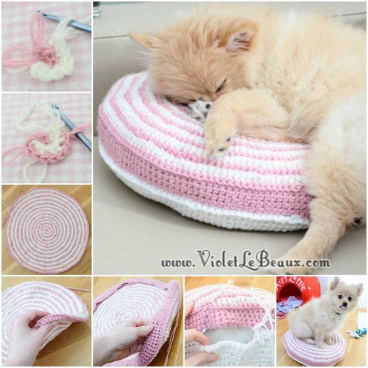 Sleeping cat knitting pattern free