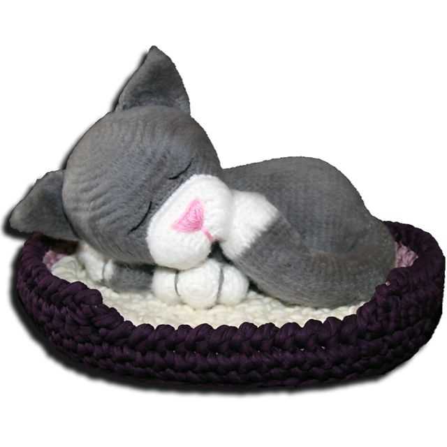 Sleeping cat knitting pattern free