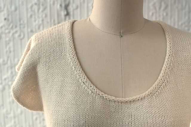 Tank top knit pattern
