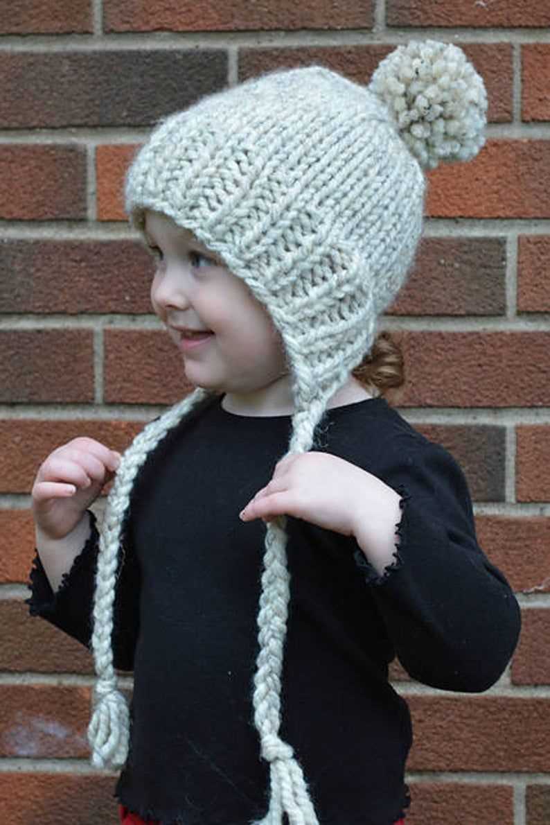 Toddler hat knitting pattern