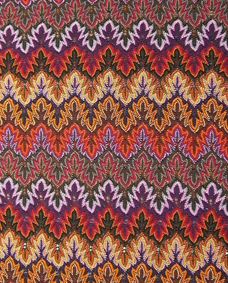 Wave Pattern Knitted Sweater