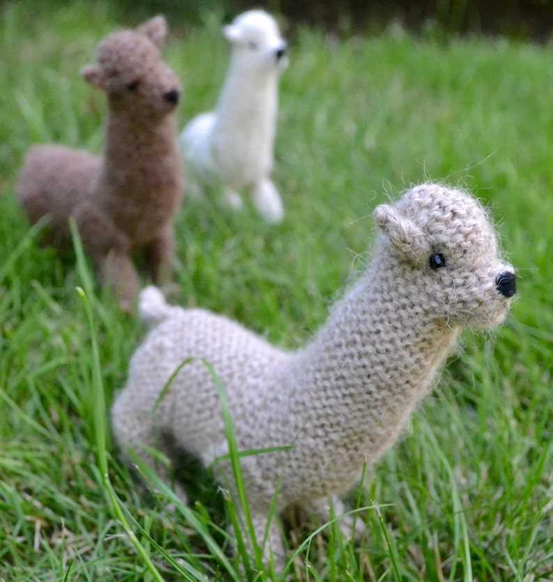 Alpaca knitting patterns free