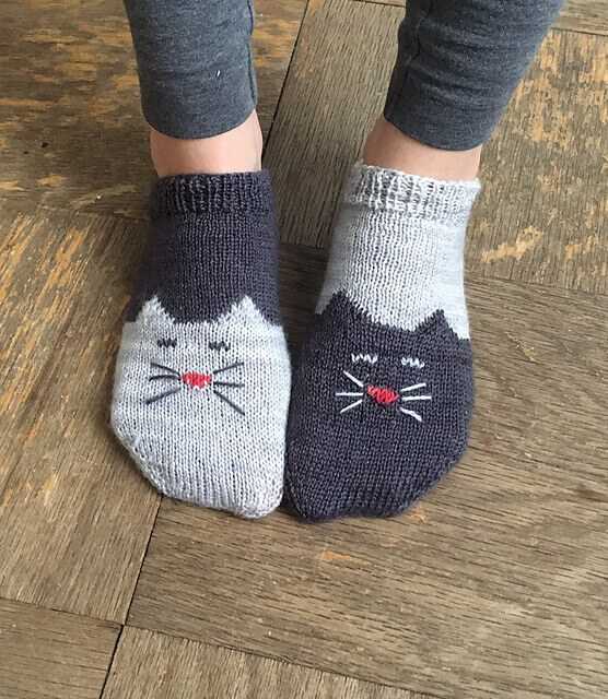 Ankle sock knitting pattern