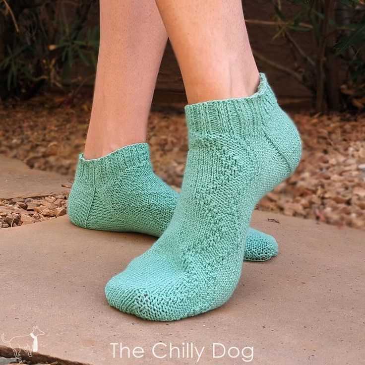 Ankle sock knitting pattern