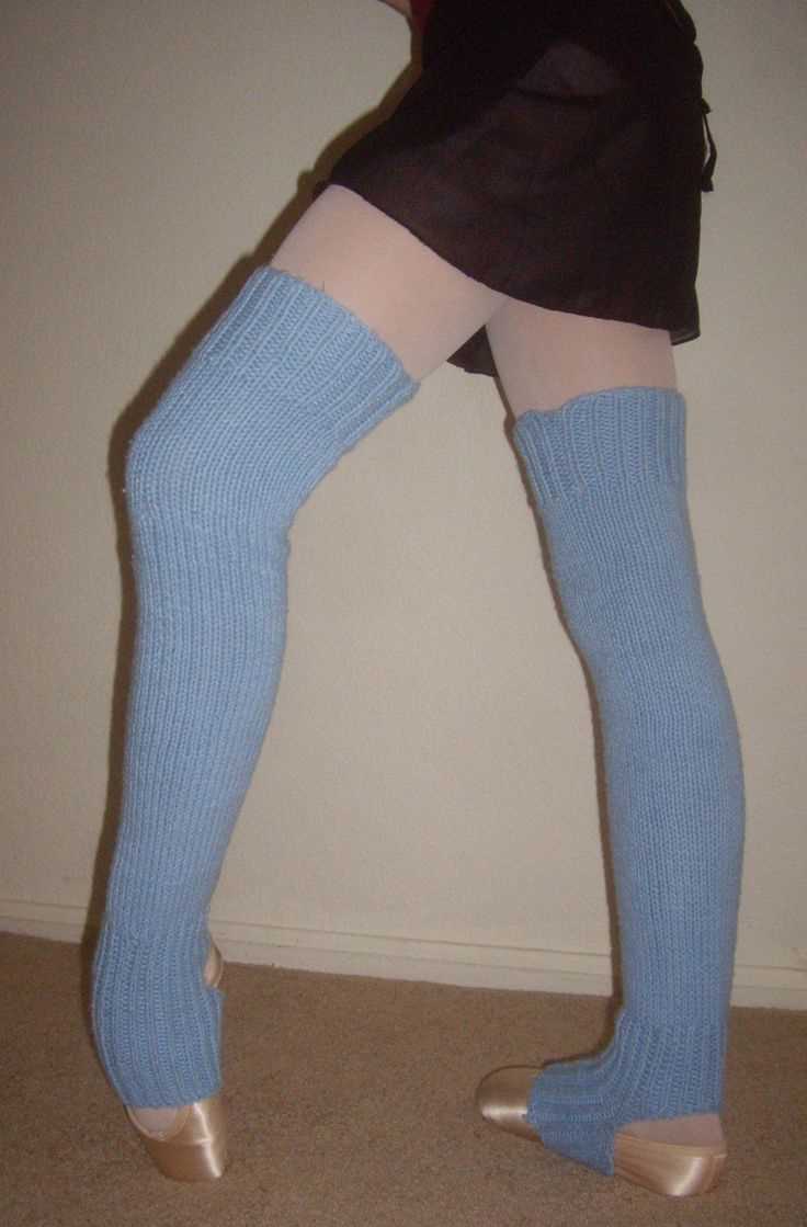 Ballet leg warmers knitting pattern