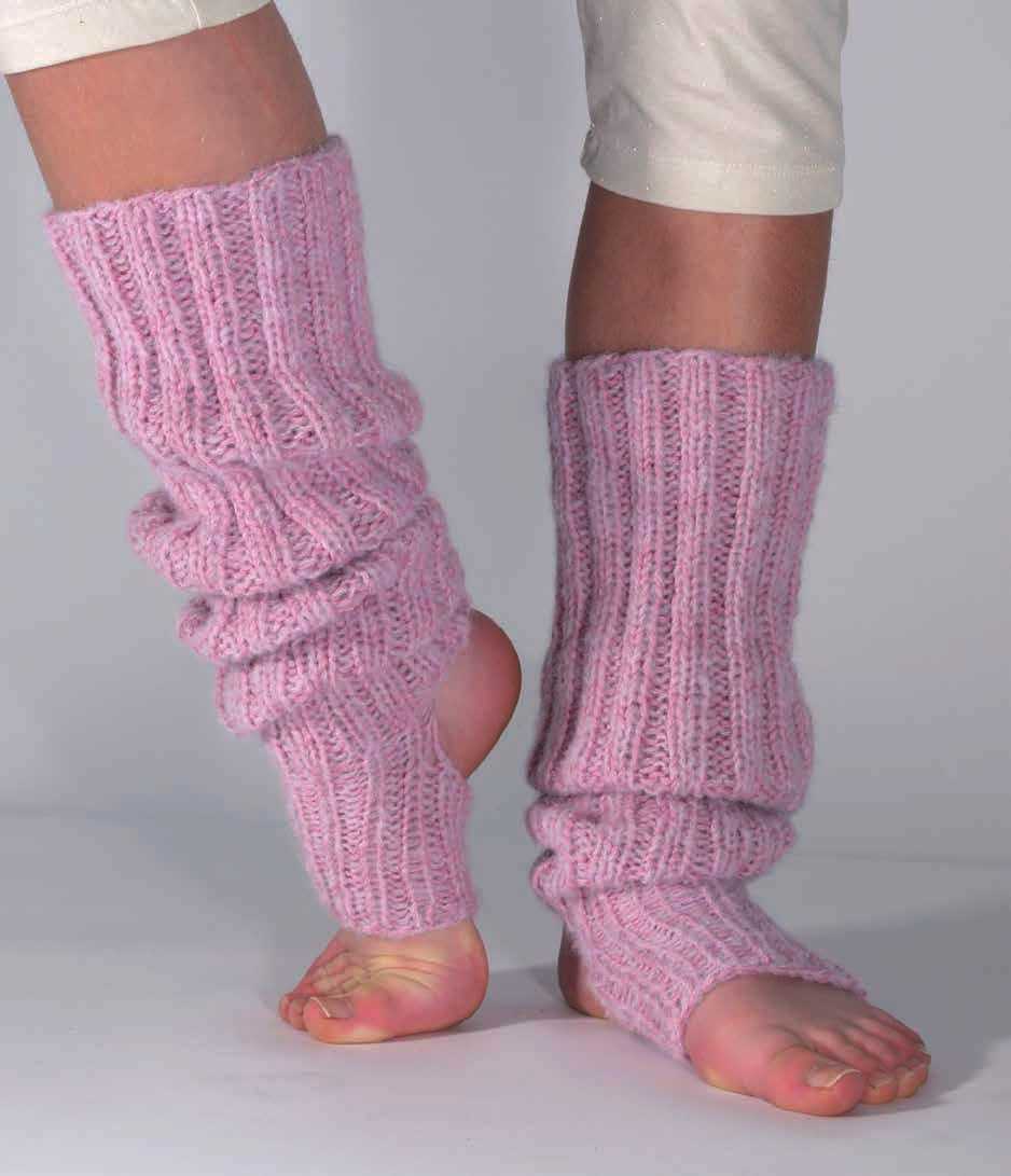 Ballet leg warmers knitting pattern
