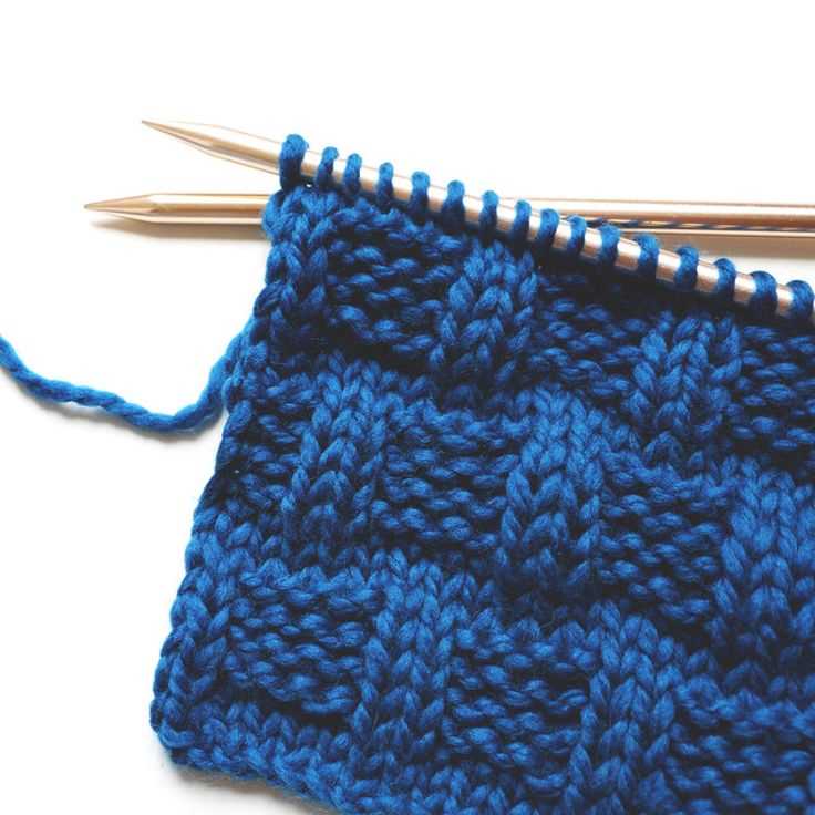Basketweave stitch knitting pattern