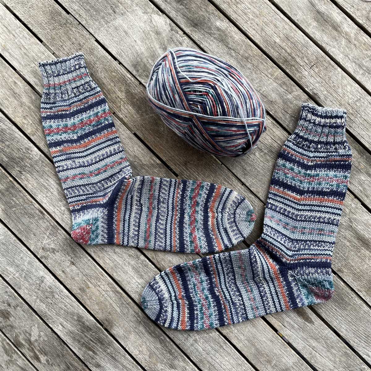 Chunky knit sock pattern free