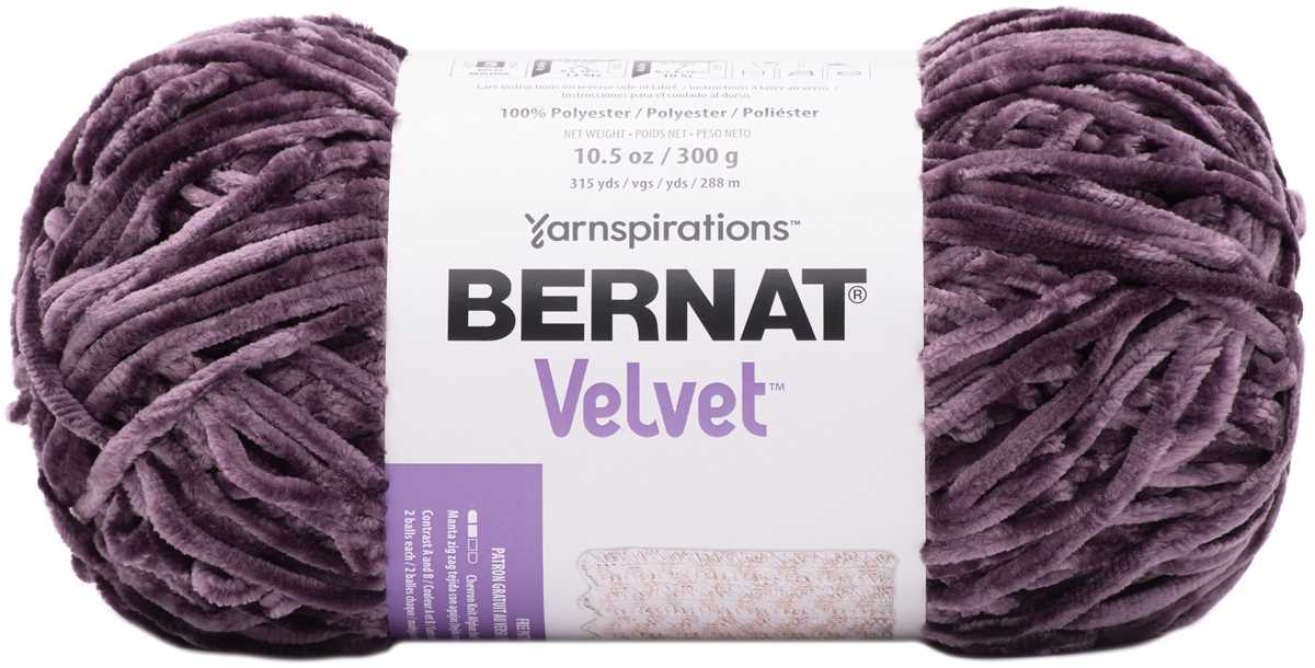 Bernat velvet yarn knit blanket patterns