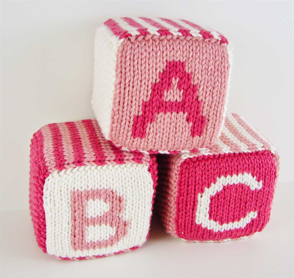 Block knitting patterns