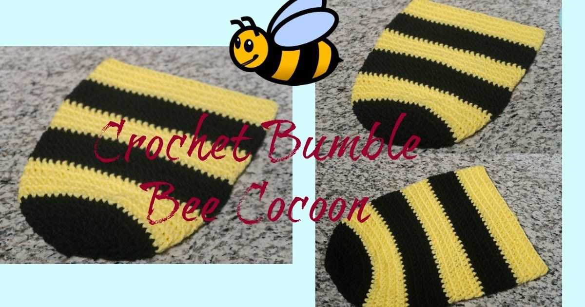 Bumble bee hat knitting pattern