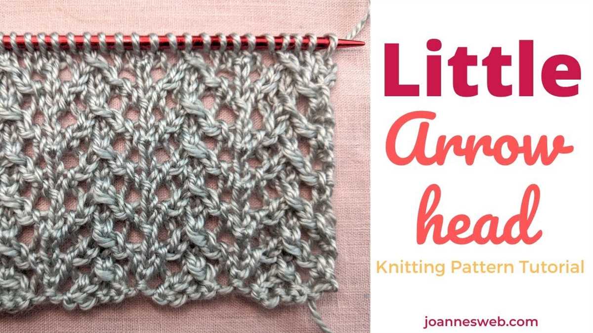 Easy knit lace pattern