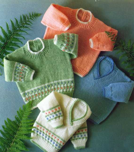 Children's sweaters knitting patterns
