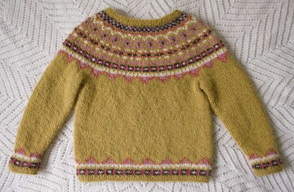 Children's sweaters knitting patterns