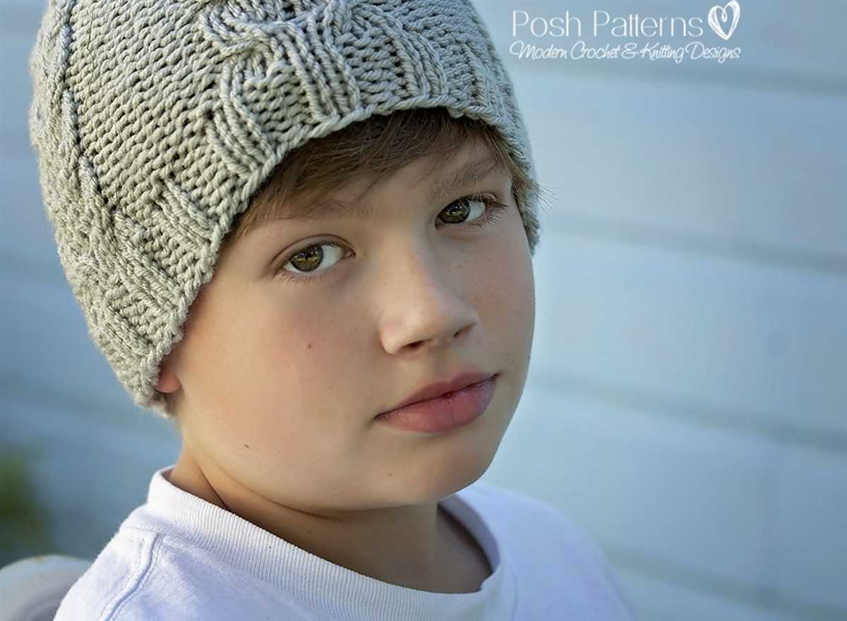 Childrens knitted hat patterns