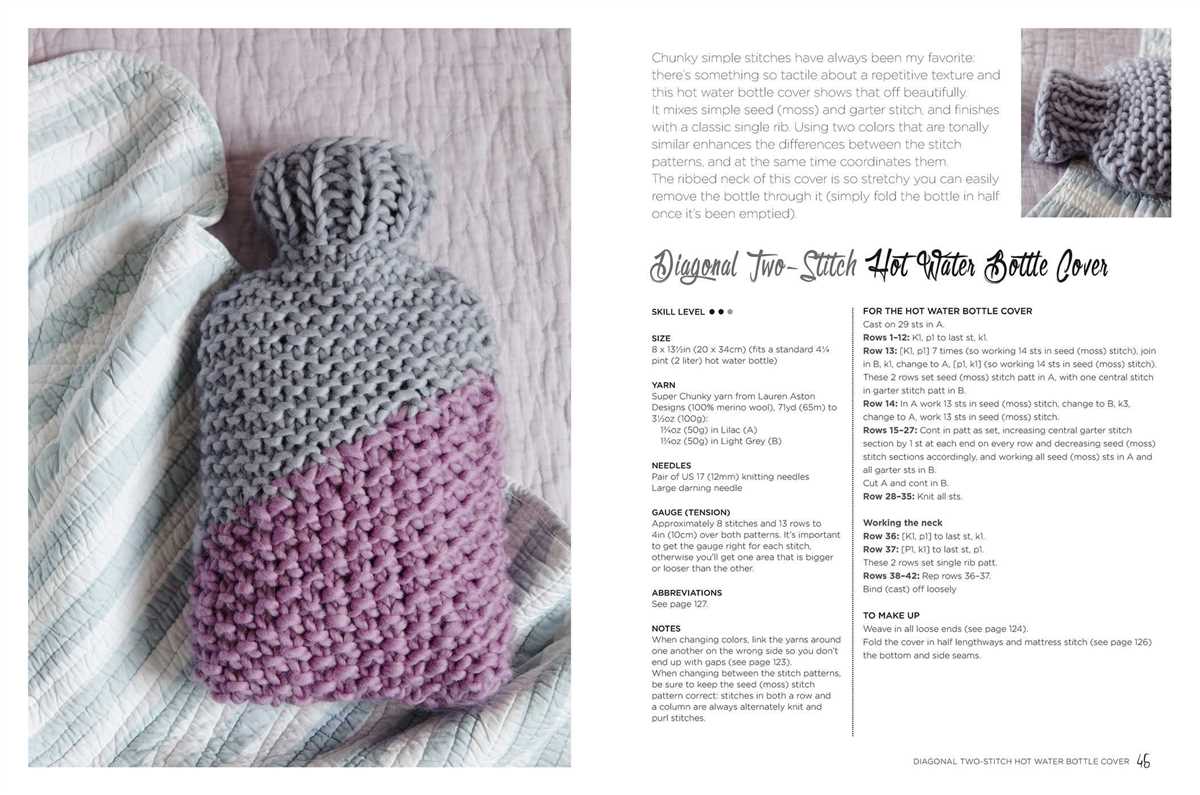 Chunky knit patterns free