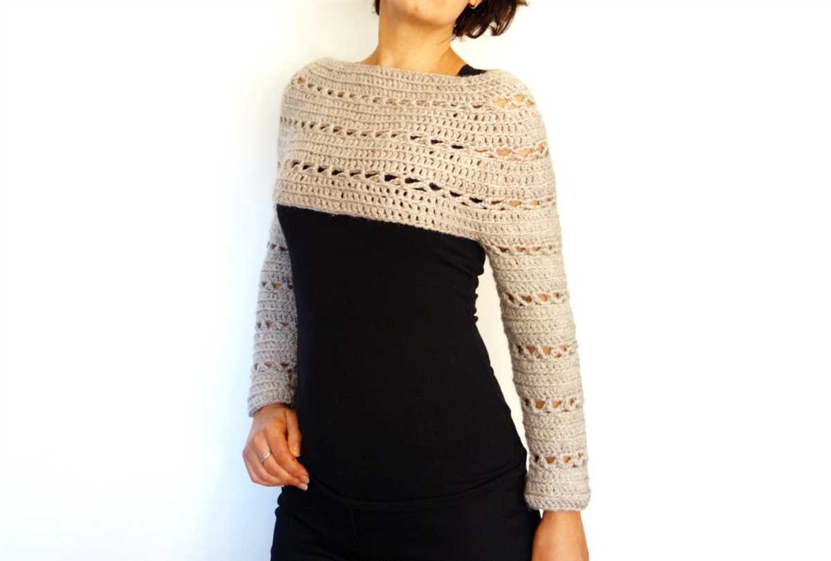 Chunky knit sweater pattern