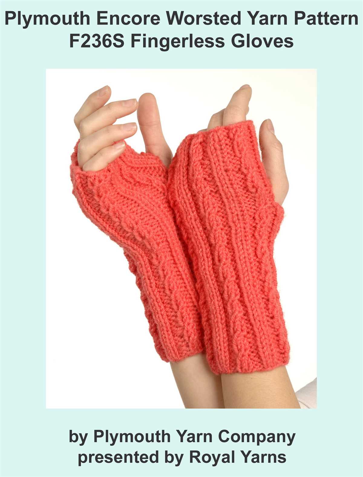 Free knit pattern fingerless gloves
