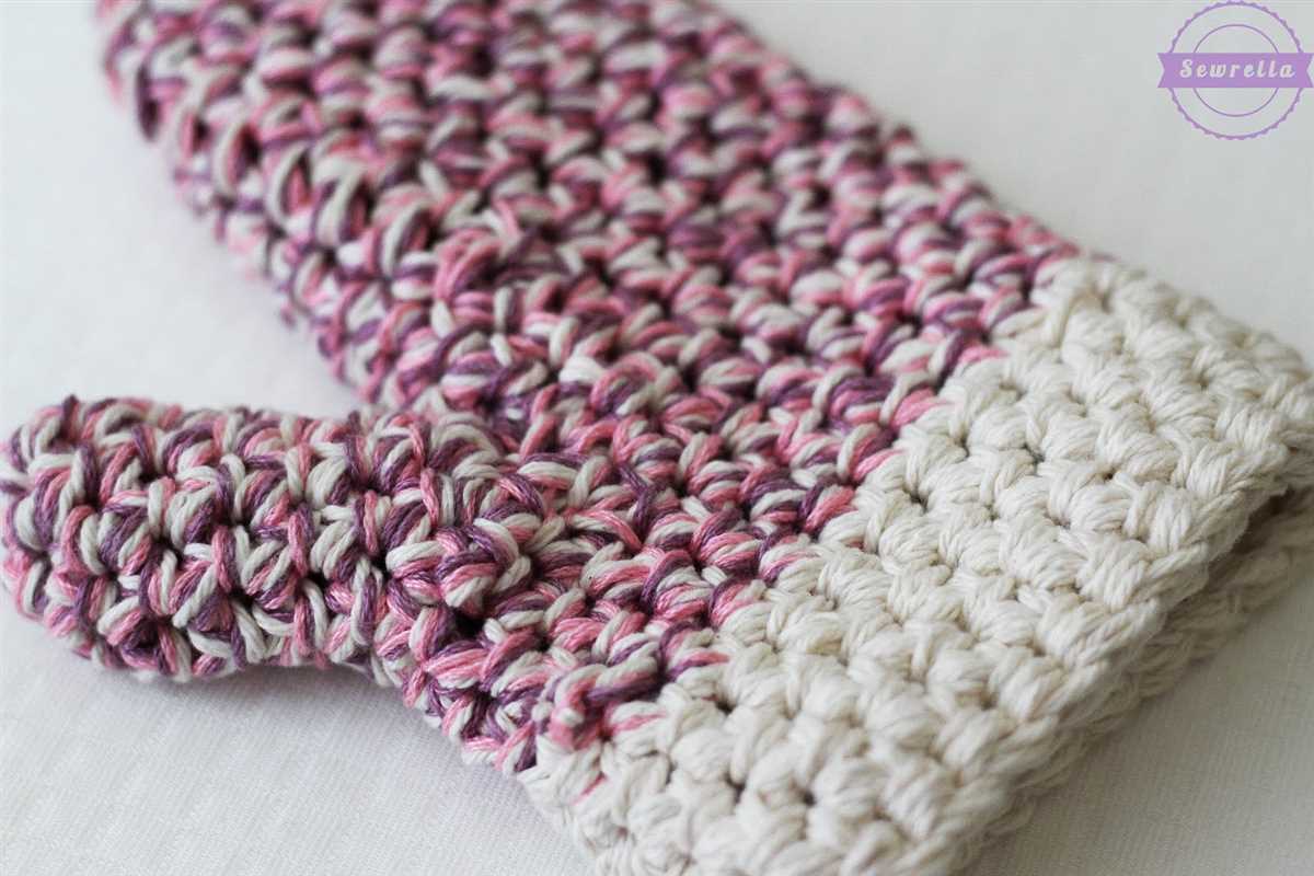 Knitted oven mitt pattern free