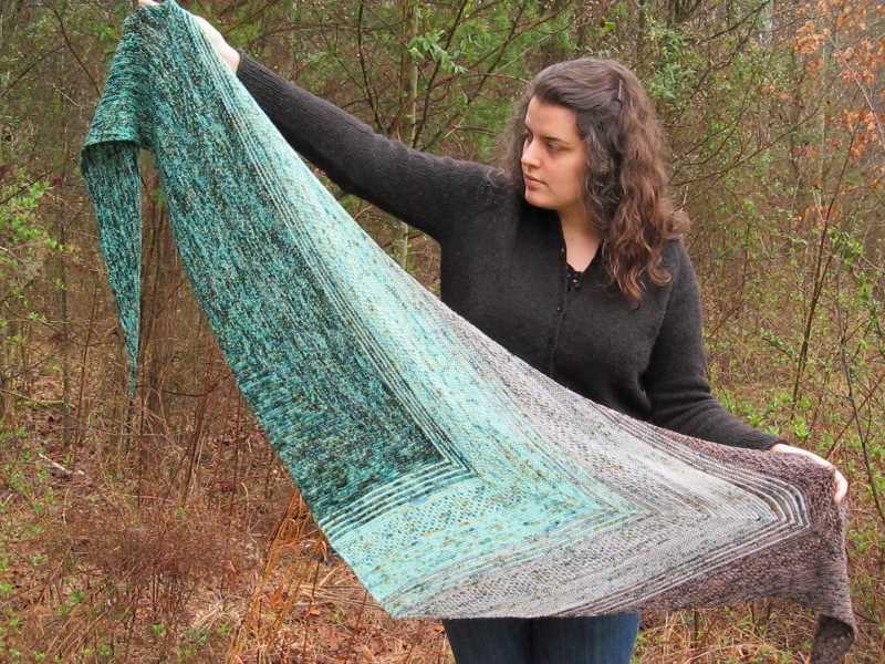 Knitting fade pattern