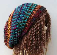 Dreadlock hat knitting pattern