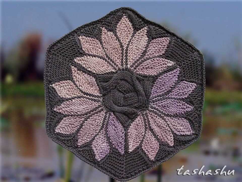 Hexagon knitting pattern free