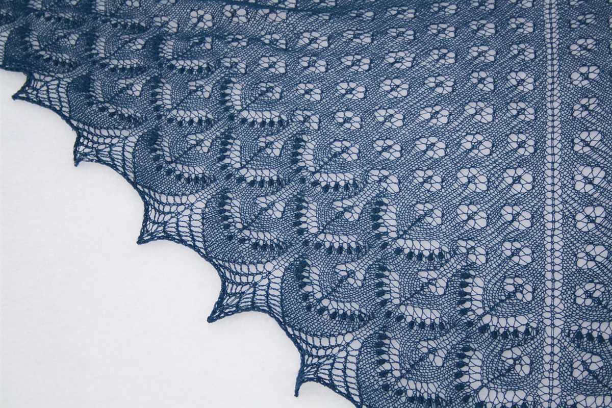 Easy lace cowl knitting pattern