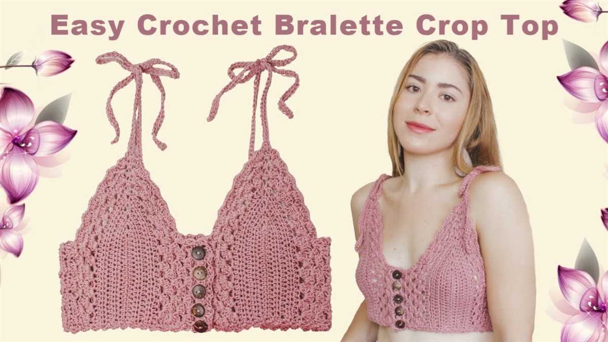 Easy knit bralette pattern free