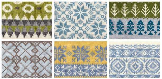 Childrens knitting patterns with motifs