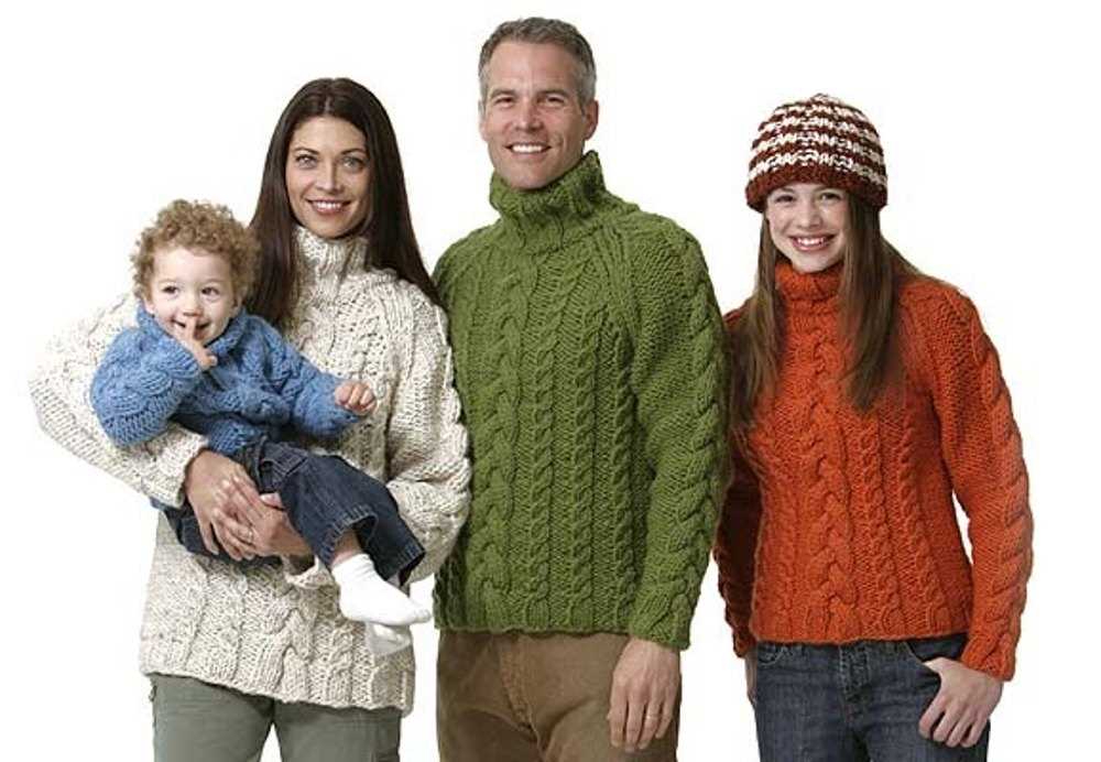 Family knitting patterns