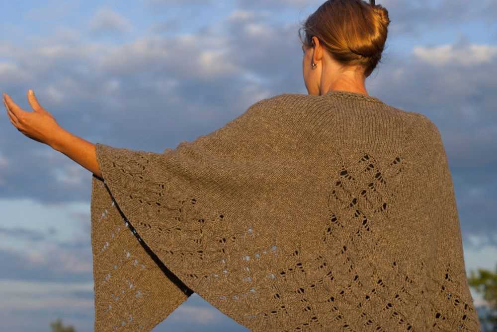 Faroese shawl knitting pattern