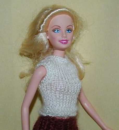 Free barbie doll knitting patterns to download