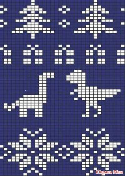 Childrens knitting patterns with motifs