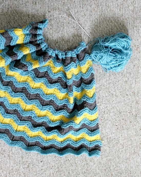 Free knit baby afghan patterns
