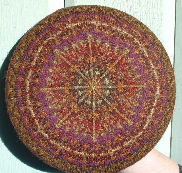 Free knitted tam hat pattern