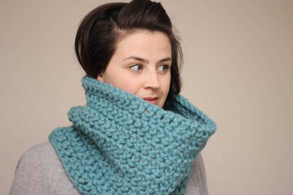 Free knitting pattern snood