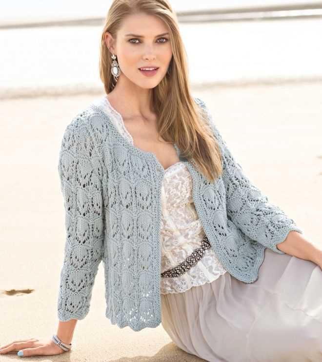 Free lace knitting patterns for cardigans