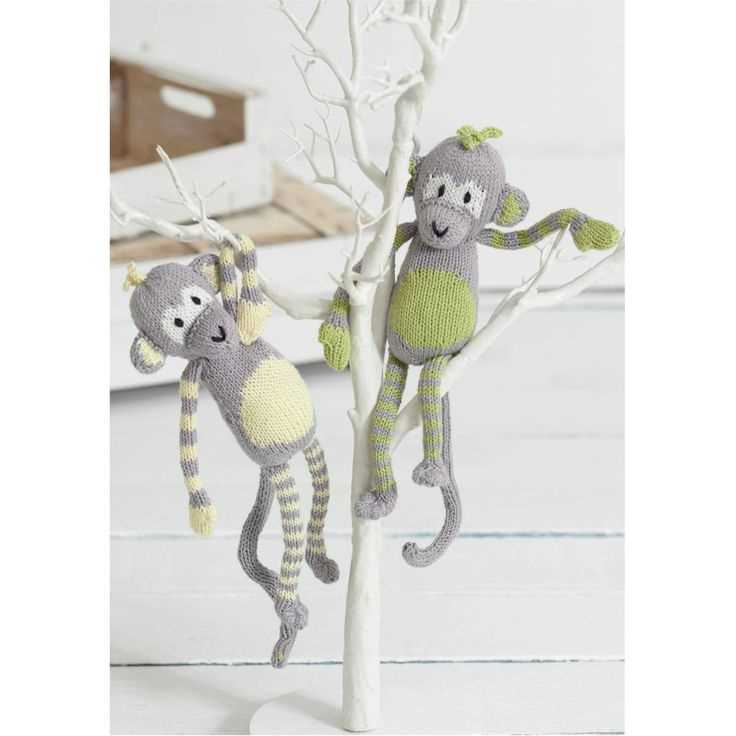 Free monkey pattern knitting