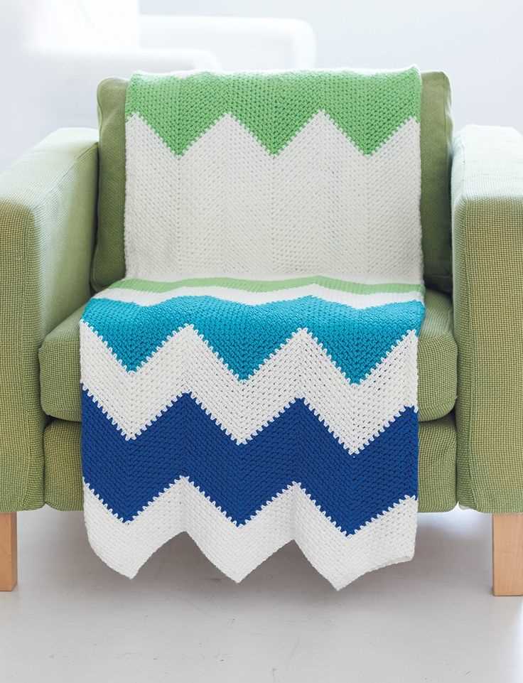 Free zig zag blanket knitting pattern