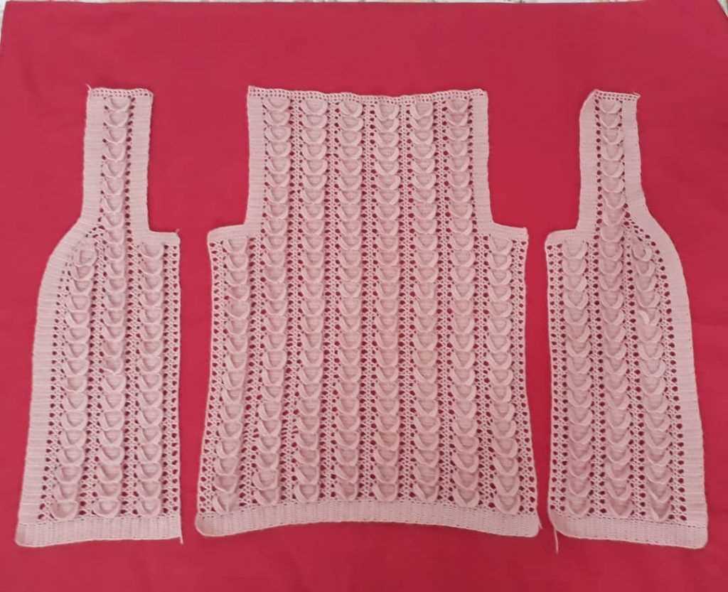 Free knit vest pattern womens