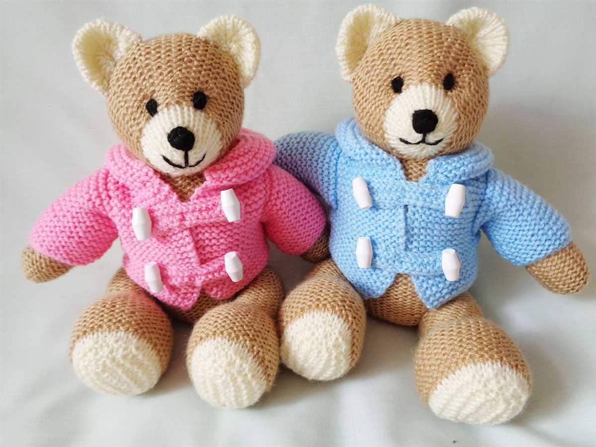 Free knitting pattern for small teddy bear